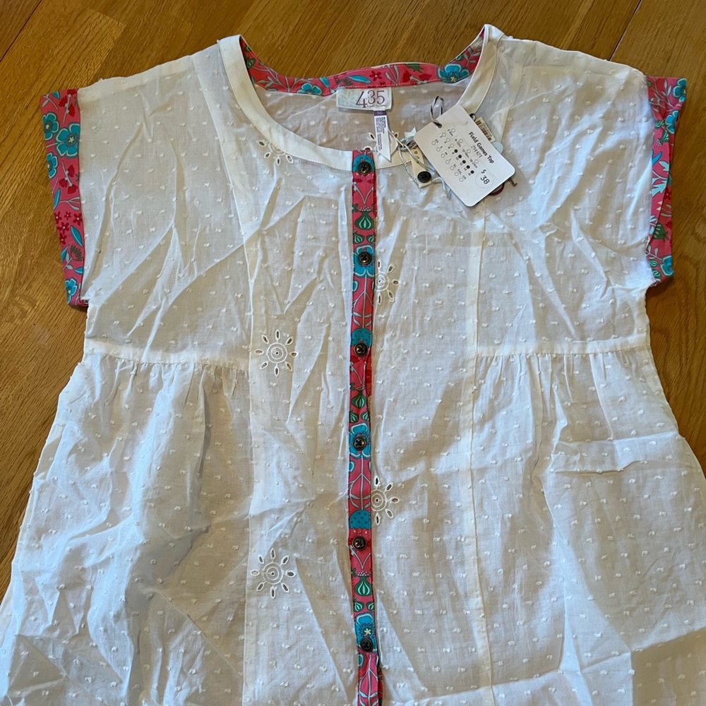 Tween 435 matilda jane field games top size 16 new NET